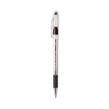 Pentel Stick Ballpoint Pen, .7mm, Black Ink, PK24 BK90ASW2